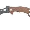 LionSteel L.E.One LE1-A-EB MagnaCut, Black, Earth Brown Aluminium, Navaja Karambit -Luz de Acero LI LE1 A EB 01 lionsteel