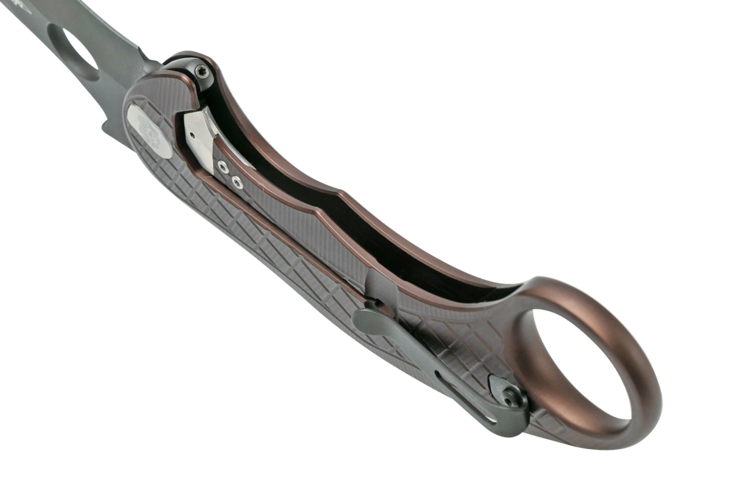 LionSteel L.E.One LE1-A-EB MagnaCut, Black, Earth Brown Aluminium, Navaja Karambit 8 LionSteel L.E.One LE1-A-EB MagnaCut, Black, Earth Brown Aluminium, Navaja Karambit - Imagen 6