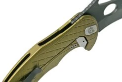 LionSteel L.E.One LE1-A-GB MagnaCut, Black, Green Aluminium, Navaja Karambit -Luz de Acero LI LE1 A GB 07 lionsteel