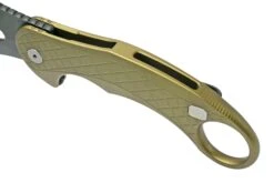 LionSteel L.E.One LE1-A-GB MagnaCut, Black, Green Aluminium, Navaja Karambit -Luz de Acero LI LE1 A GB 08 lionsteel
