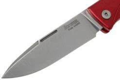 LionSteel Thrill Red Aluminum Integral Navaja Slipjoint -Luz de Acero LI TL A RS 03 lionsteel