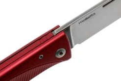 LionSteel Thrill Red Aluminum Integral Navaja Slipjoint -Luz de Acero LI TL A RS 07 lionsteel