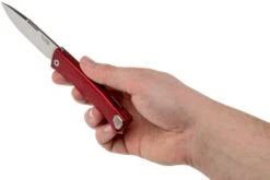 LionSteel Thrill Red Aluminum Integral Navaja Slipjoint -Luz de Acero LI TL A RS 09 lionsteel