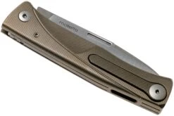 LionSteel Thrill Bronze Titanium Integral Navaja Slipjoint -Luz de Acero LI TL BR 04 lionsteel