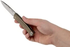 LionSteel Thrill Bronze Titanium Integral Navaja Slipjoint -Luz de Acero LI TL BR 09 lionsteel