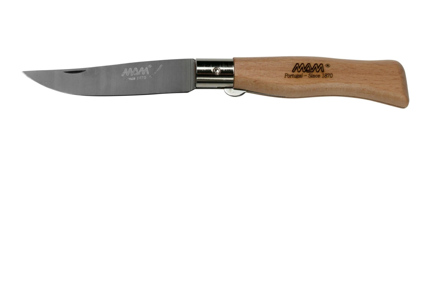 MAM Douro L, Black Titanium, 9 Cm Hoja, Linerlock 2109 Navaja 3 MAM Douro L, Black Titanium, 9 Cm Hoja, Linerlock 2109 Navaja