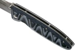 Mcusta MC-0010D Classic Wave, Blue Micarta, Cuchillo De Caballero -Luz de Acero MC 0010D 07 mcusta