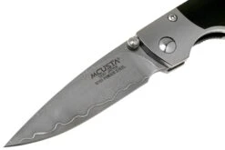 Mcusta MC-144G Shinra Mixture Teana, Black Pakkawood, Cuchillo De Caballero -Luz de Acero MC 0144G 03 mcusta