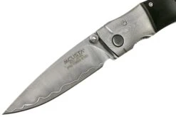 Mcusta MC-146G Shinra Mixture Bamboo, Black Pakkawood, Cuchillo De Caballero -Luz de Acero MC 0146G 03 mcusta