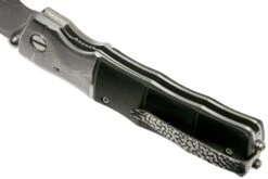 Mcusta MC-146G Shinra Mixture Bamboo, Black Pakkawood, Cuchillo De Caballero -Luz de Acero MC 0146G 05 mcusta