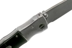 Mcusta MC-146G Shinra Mixture Bamboo, Black Pakkawood, Cuchillo De Caballero -Luz de Acero MC 0146G 06 mcusta