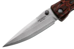 Mcusta MC-0183D Sengoku Tokugawa Ieyasu, Red Pakkawood Handle, Cuchillo De Caballero 14 Mcusta MC-0183D Sengoku Tokugawa Ieyasu, Red Pakkawood Handle, Cuchillo De Caballero -Luz de Acero MC 0183D 03 mcusta