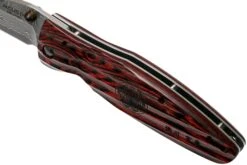 Mcusta MC-0183D Sengoku Tokugawa Ieyasu, Red Pakkawood Handle, Cuchillo De Caballero 18 Mcusta MC-0183D Sengoku Tokugawa Ieyasu, Red Pakkawood Handle, Cuchillo De Caballero -Luz de Acero MC 0183D 07 mcusta