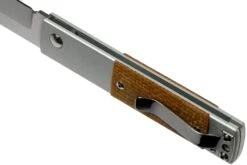 Maserin In-Estro Brown Micarta 165/MCM Navaja Slipjoint -Luz de Acero ME 165 MCM 05 maserin