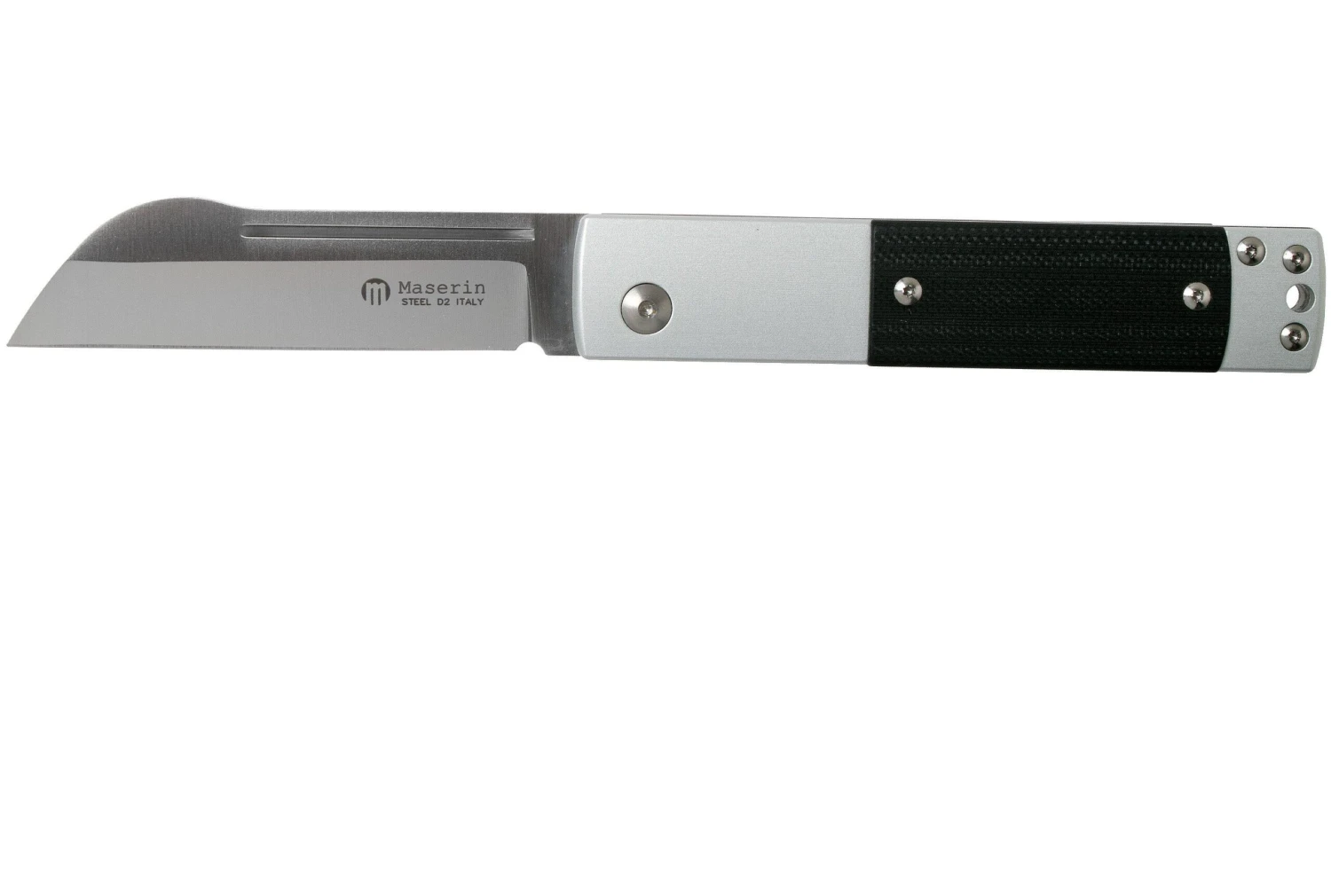 Maserin In-Estro Black Micarta 165/MCN Navaja Slipjoint 3 Maserin In-Estro Black Micarta 165/MCN Navaja Slipjoint