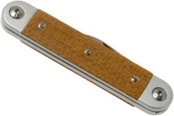 Maserin 60° Knife Sessantesimo 195/MCG Yellow Micarta Navaja -Luz de Acero ME 195 MCG 04 maserin