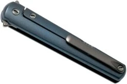 MKM Flame Dagger FL02-TBSW Blue Titanium Navaja, Michael Zieba Design -Luz de Acero MMK FL02 TBSW 04 mkm knives