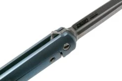 MKM Flame Dagger FL02-TBSW Blue Titanium Navaja, Michael Zieba Design -Luz de Acero MMK FL02 TBSW 06 mkm knives