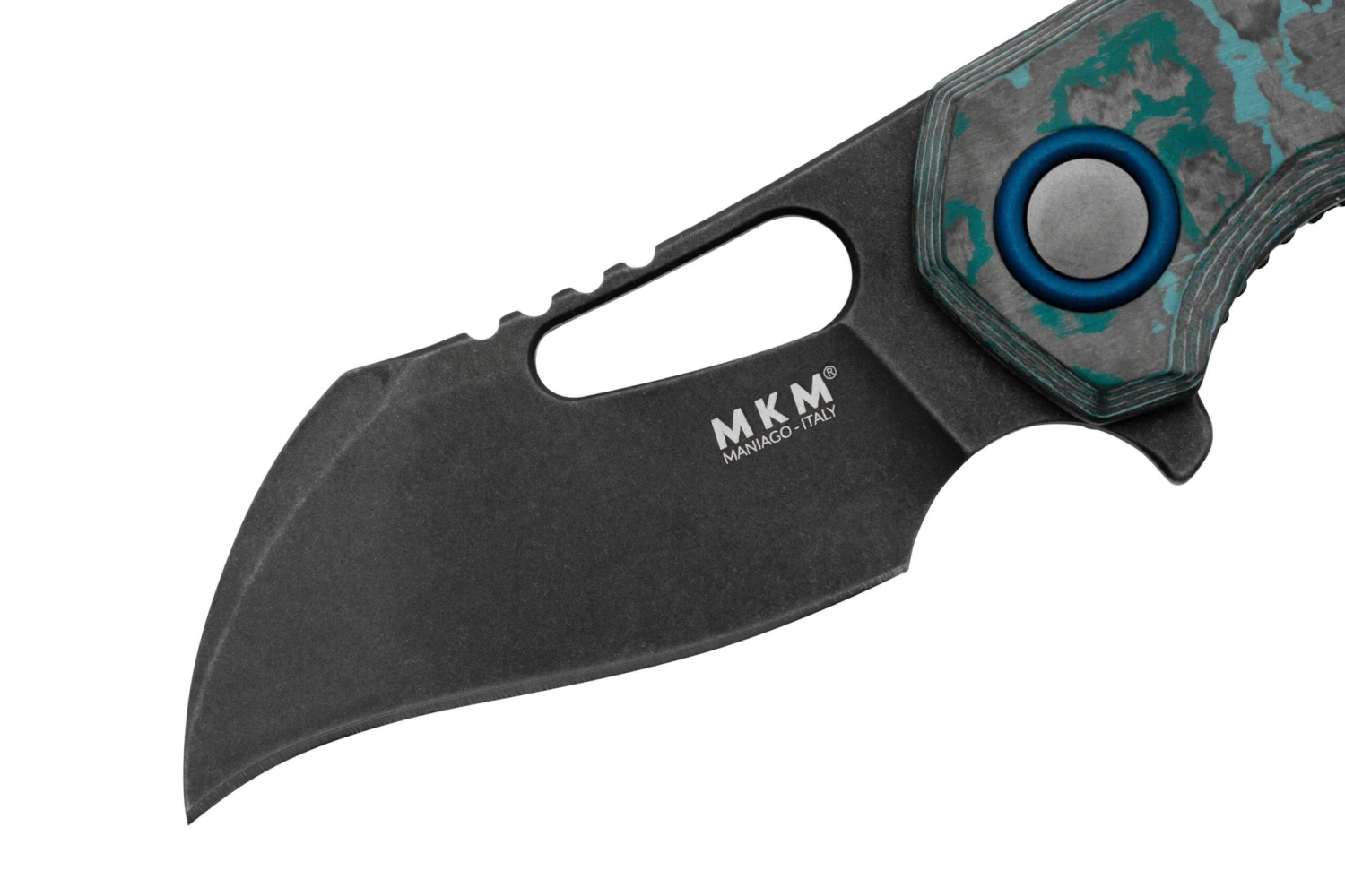 MKM Isonzo FX03-1CAD Hawkbill Dark Stonewashed, Arctic Storm Carbon Fibre Navaja, Diseño De Jesper Voxnaes 5 MKM Isonzo FX03-1CAD Hawkbill Dark Stonewashed, Arctic Storm Carbon Fibre Navaja, Diseño De Jesper Voxnaes - Imagen 3