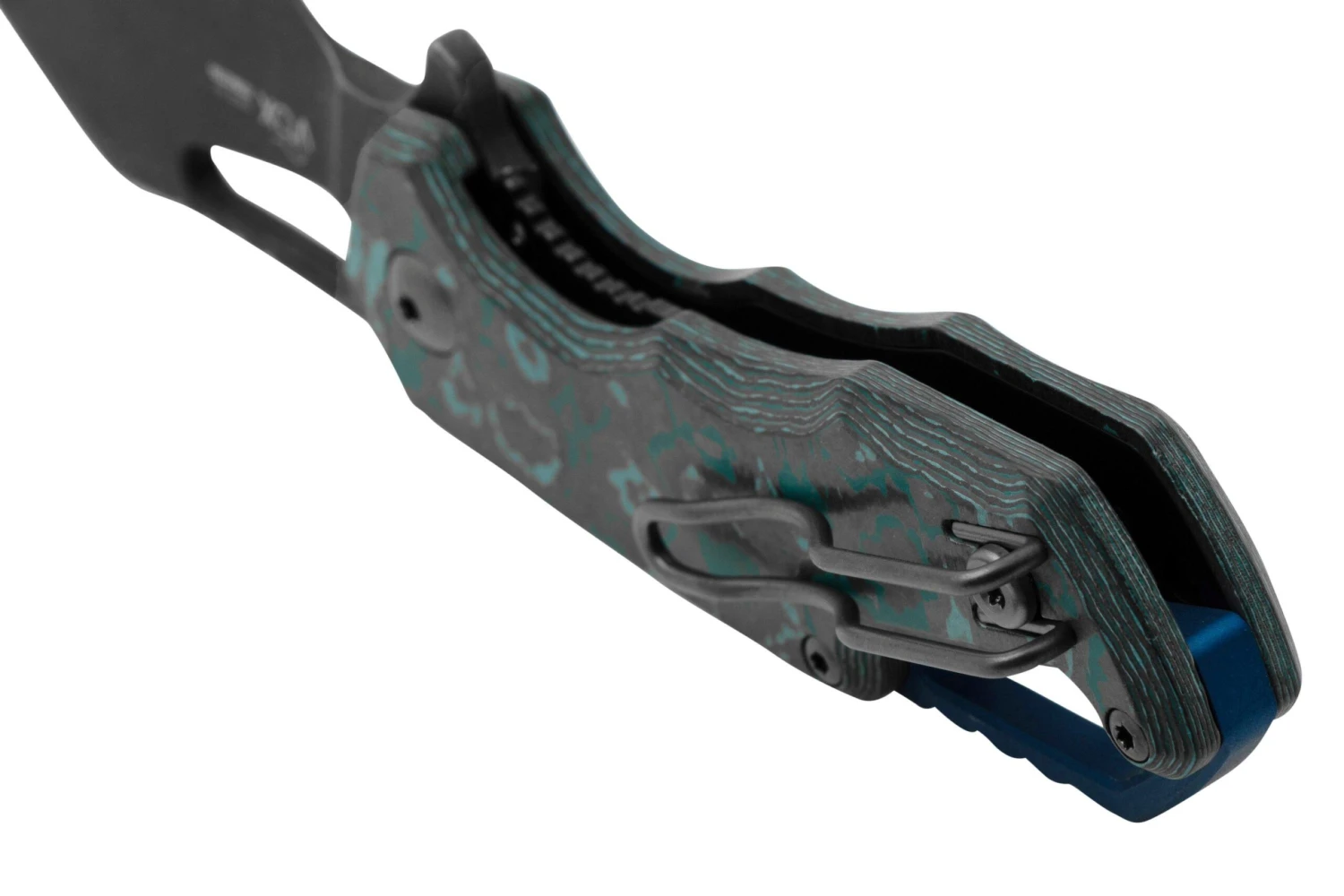 MKM Isonzo FX03-1CAD Hawkbill Dark Stonewashed, Arctic Storm Carbon Fibre Navaja, Diseño De Jesper Voxnaes 6 MKM Isonzo FX03-1CAD Hawkbill Dark Stonewashed, Arctic Storm Carbon Fibre Navaja, Diseño De Jesper Voxnaes - Imagen 4