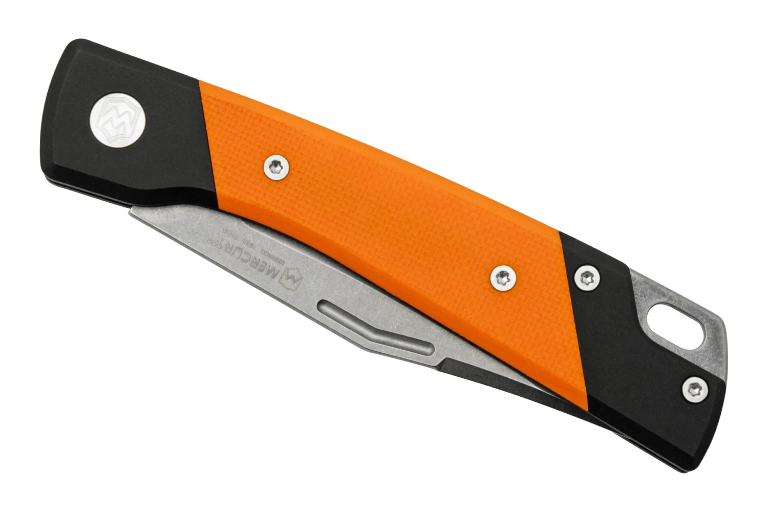 Mercury Luc 9LUCEXSWALG10A-C, Elmax, Orange G10, Navaja 8 Mercury Luc 9LUCEXSWALG10A-C, Elmax, Orange G10, Navaja - Imagen 6