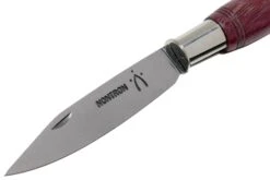 Nontron No. 25 Turning Ferrule, Amarante, Forma De Zueco NN25AMA Navaja -Luz de Acero NN25AMA 03 nontron