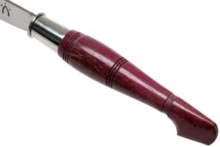 Nontron No. 25 Turning Ferrule, Amarante, Forma De Zueco NN25AMA Navaja -Luz de Acero NN25AMA 06 nontron