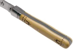 Nontron Violin Knife P3, Boxwood NNP3V Navaja -Luz de Acero NNP3V 06 nontron