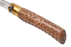 Old Bear Classical Carved Walnut S, 9307-17-LNI Navaja -Luz de Acero OB9307 17 LNI 05 oldbear