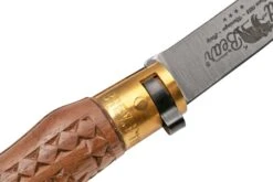 Old Bear Classical Carved Walnut S, 9307-17-LNI Navaja -Luz de Acero OB9307 17 LNI 06 oldbear