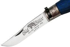 Old Bear Classical Blue L, 9307-21-MBK Navaja -Luz de Acero OB9307 21 MBK 03 oldbear