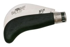 Old Bear Pruning Black Laminated L, 9747-21-MNK Cuchillo De Jardinero -Luz de Acero OB9747 21 MNK 04 oldbear