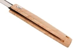 Ohta FK5 Higonokami-Navaja, Madera De Arce -Luz de Acero OHTA OFF FK5 MPL 05 ohta higonokami ohta off fk5 mpl 05