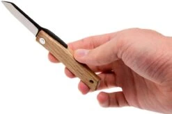 Ohta FK5 Higonokami-Navaja, Madera Narah -Luz de Acero OHTA OFF FK5 NARA 07 ohta higonokami ohta off fk5 nara 07