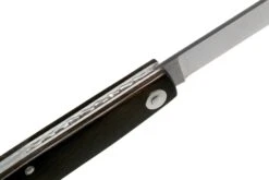 Ohta OLF SS FK Ohta Light Folder Navaja, ébano -Luz de Acero OHTA OLF SS FK EB 06 ohta knives