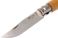 Opinel Navaja No. 6 Luxury Range, Acero Inoxidable, Madera De Roble -Luz de Acero OP002024 03 opinel op002024 03
