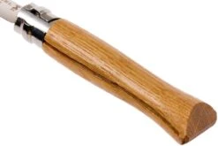 Opinel Navaja No. 6 Luxury Range, Acero Inoxidable, Madera De Roble -Luz de Acero OP002024 05 opinel op002024 05