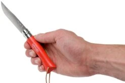 Opinel Navaja Trekking No. 07RV Navaja, Orange -Luz de Acero OP002208 07 opinel