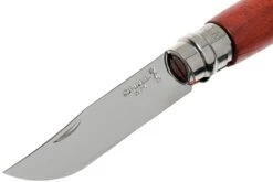 Opinel Navaja No. 8 Luxury Range, Acero Inoxidable, Padouk -Luz de Acero OP226086 03 opinel v201909
