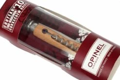 Opinel Navaja No. 10 Con Sacacorchos -Luz de Acero OPT001410 07 opinel no 10 kurkentrekker opt001410 d7