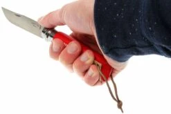 Opinel Trekking Navaja No. 08, Red -Luz de Acero OPT001705 05 opinel trekking opt001705 d5