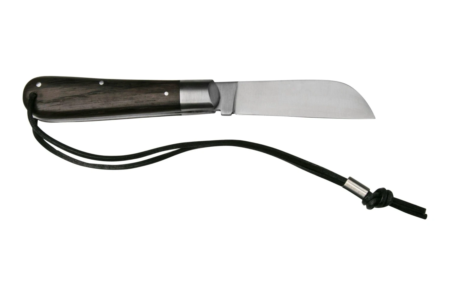 Otter Anchor Knife 172 LB Large Carbon, Smoked Oak, Stainless Anchor, Leather Strap, Navaja 4 Otter Anchor Knife 172 LB Large Carbon, Smoked Oak, Stainless Anchor, Leather Strap, Navaja - Imagen 2