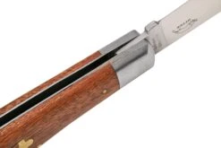 Otter Anchor Knife 173 R Large Stainless, Sapeli, Brass Anchor, Navaja -Luz de Acero OR173R 06 otter