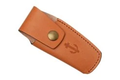 Otter Anchor Knife SET 173 Large Stainless, Grenadilla, Brass Anchor, Leather Strap Navaja 18 Otter Anchor Knife SET 173 Large Stainless, Grenadilla, Brass Anchor, Leather Strap Navaja -Luz de Acero ORSET173 08 otter