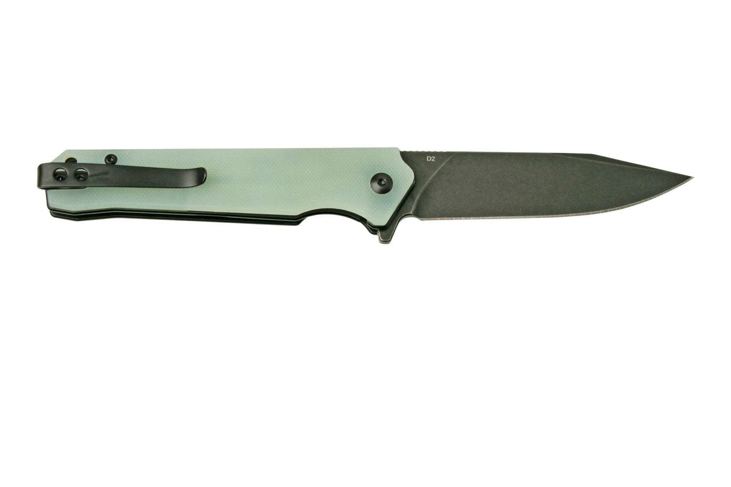 QSP Knife Mamba V2, QS111-J2, Blackwashed, Jade G10, Navaja 4 QSP Knife Mamba V2, QS111-J2, Blackwashed, Jade G10, Navaja - Imagen 2