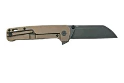 QSP Knife Penguin XL QS130XL-B, Blackwashed 20CV, Bronze Titanium Navaja -Luz de Acero QS130XL B 02 qsp