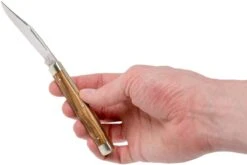 Robert Klaas Stockman 105mm Olive Wood 725-1-237 Navaja -Luz de Acero RS725 1 237 07 robert klaas rs725 1 237 07