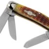 Rough Ryder Sowbelly Stockman Amber Bone RR080 Navaja Slipjoint -Luz de Acero RY080 01 rough ryder