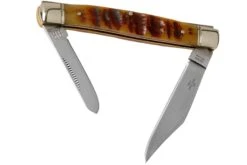 Rough Ryder Ram’s Horn Bone Stockman RR1596 Navaja -Luz de Acero RY1596 02 rough ryder