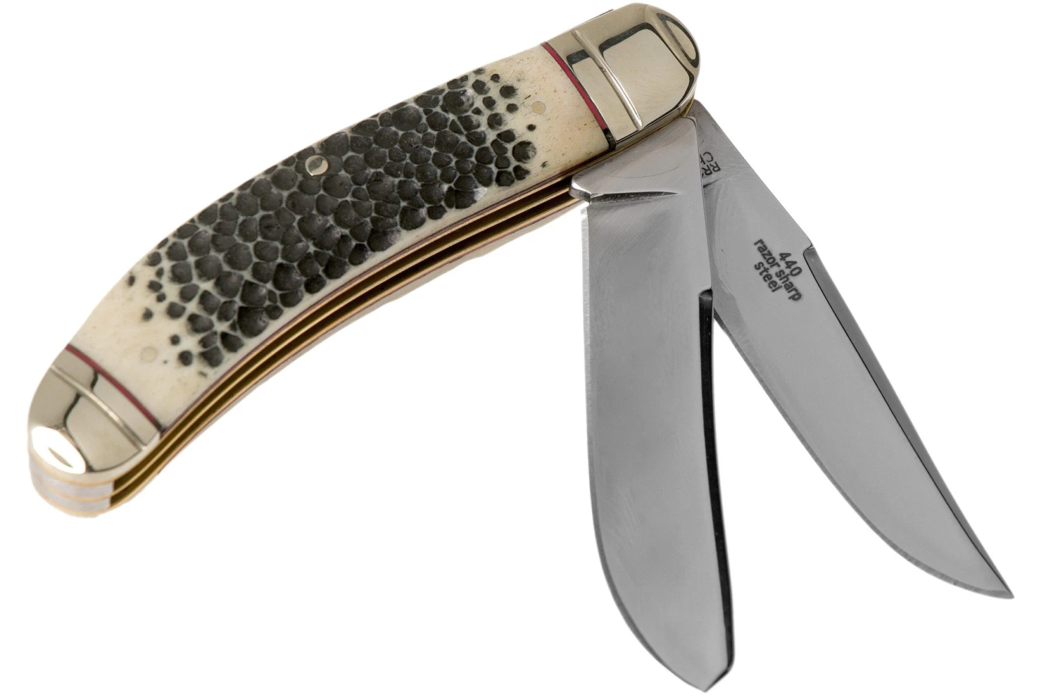 Rough Ryder Buckshot Bone Sowbelly Trapper RR1906 Navaja 4 Rough Ryder Buckshot Bone Sowbelly Trapper RR1906 Navaja - Imagen 2